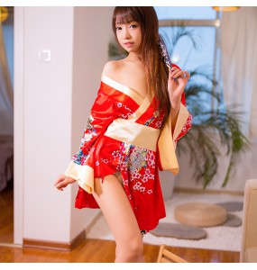FEE ET MOI Japanese Kimono (Red)